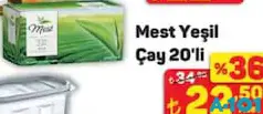 MEST YEŞİL ÇAY 20'Lİ